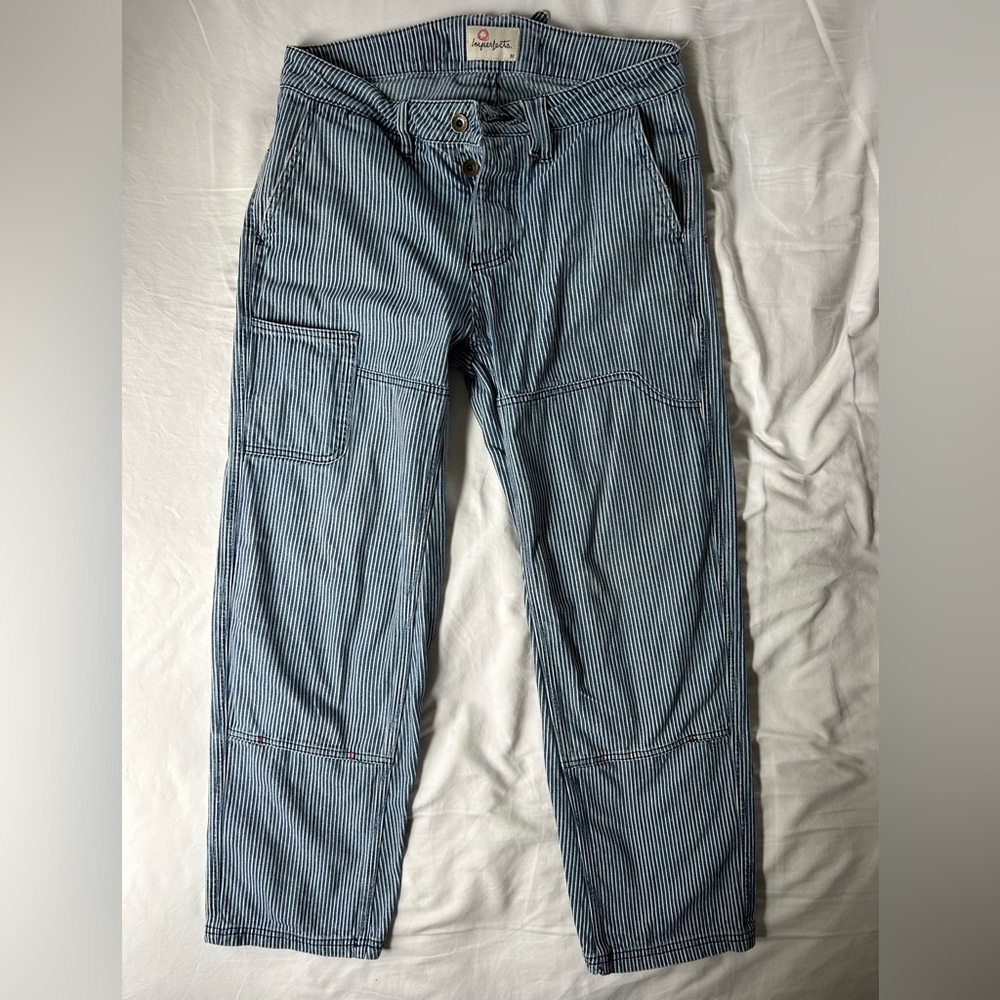 Striped Blue Pants